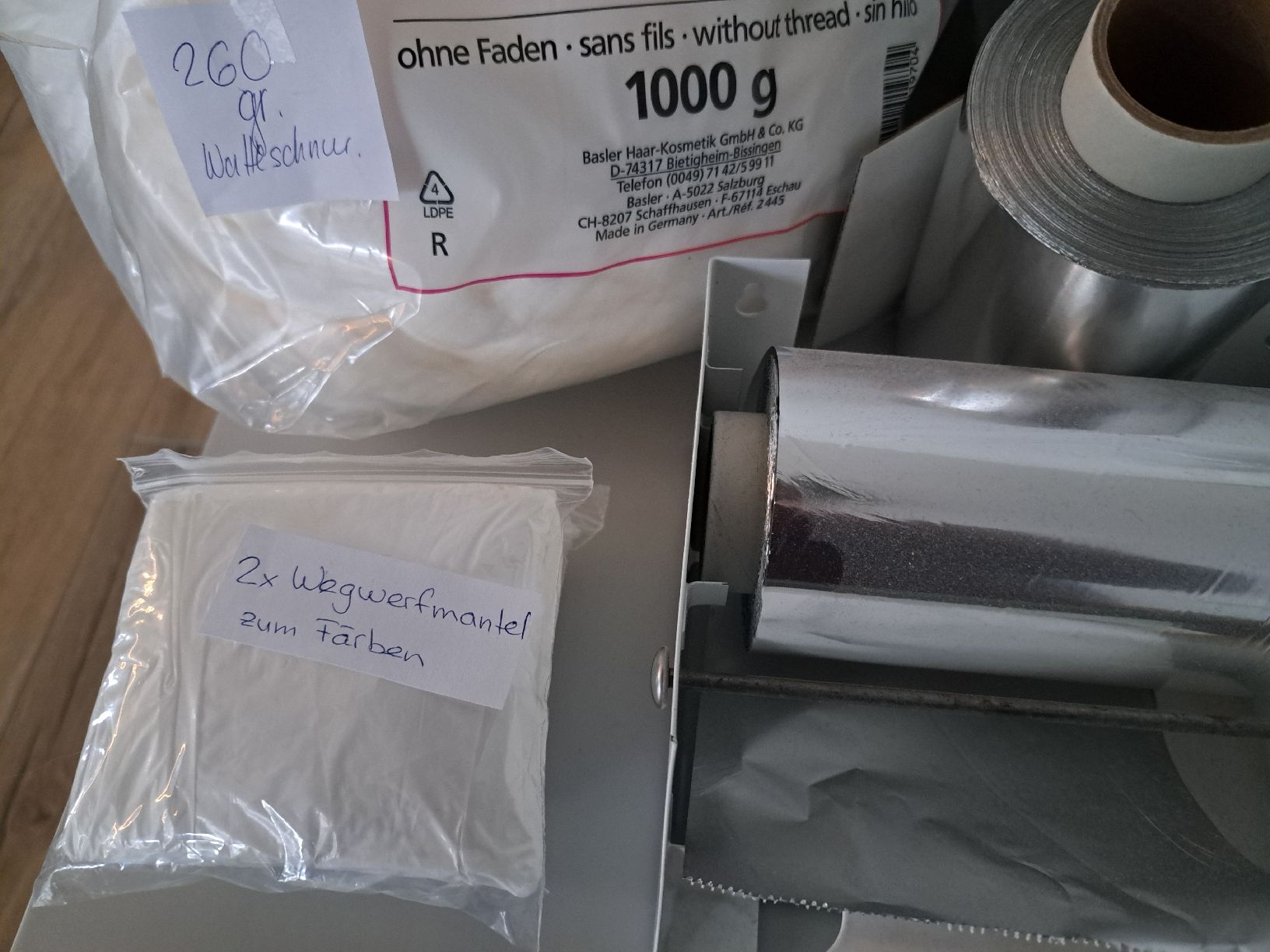 Fogli trasparenti: Coiffure Zubehör Foliendispenser – Usato da Steinen venduto da kelli13 3