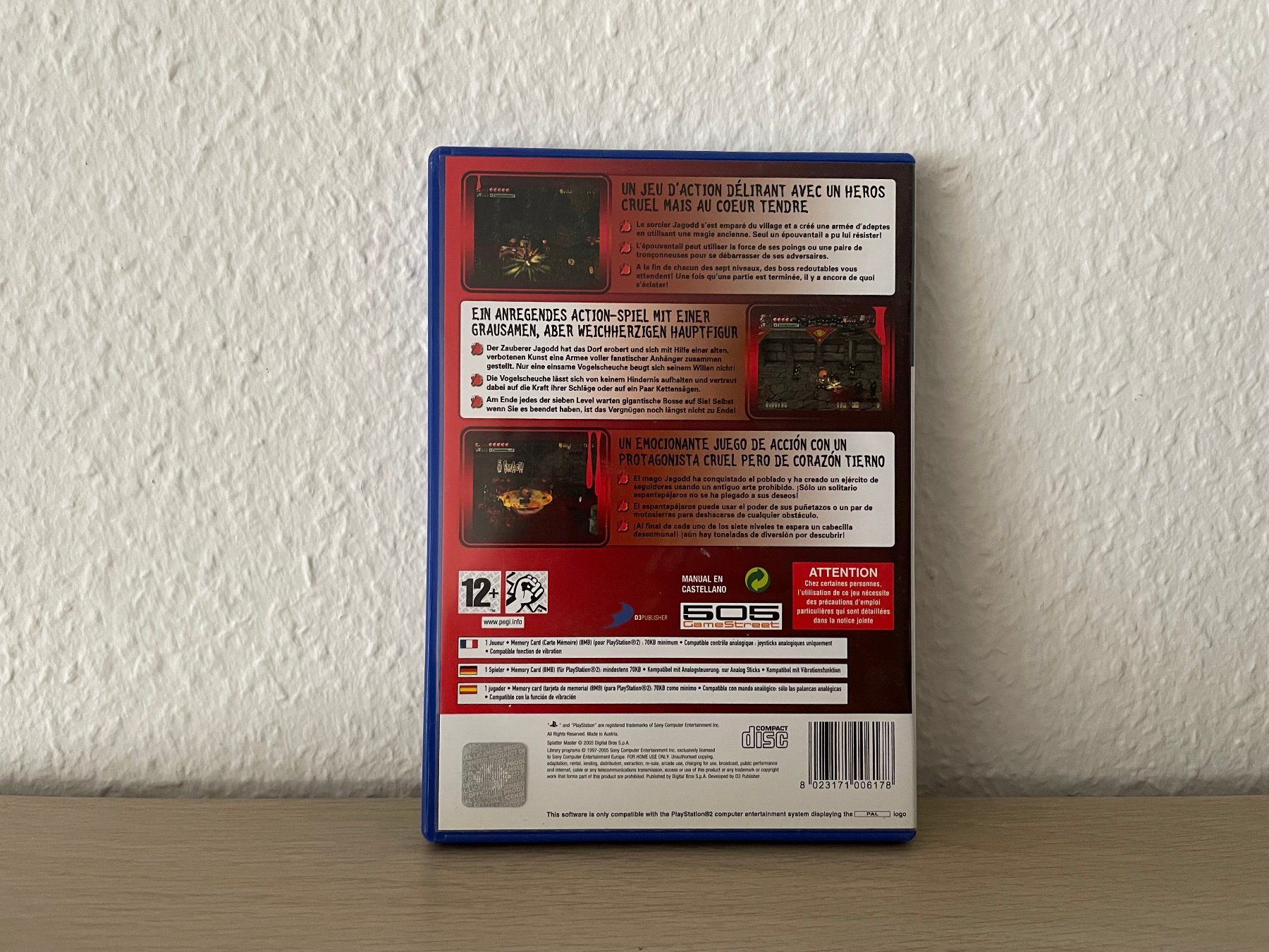 Giochi: Splatter Master / PS2 – Usato da Allschwil venduto da SliceSlice 2