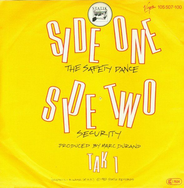 Dischi in vinile: Men Without Hats: The Safety Dance 7" – Usato da Steinhausen venduto da Vilivinili 1