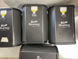 Lot de 4 projecteurs motorisés Elation Sniper 2R – Éclairage