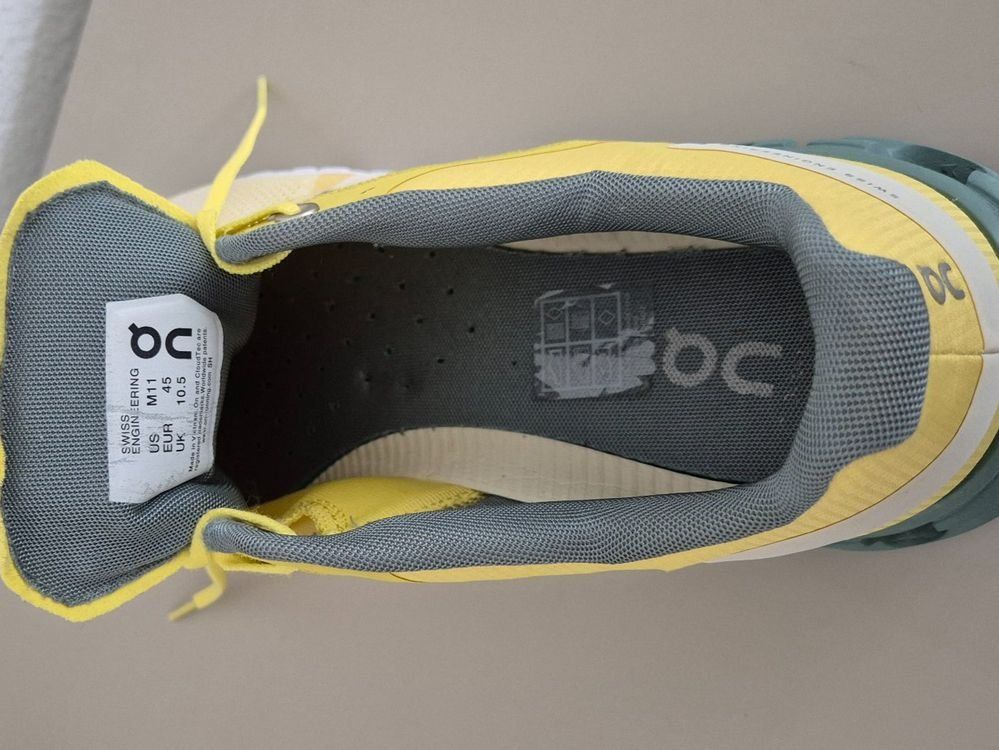 On Scarpe da uomo: On Laufschuhe CloudTec 45 – Usato da Vessy venduto da grandfontaine 2