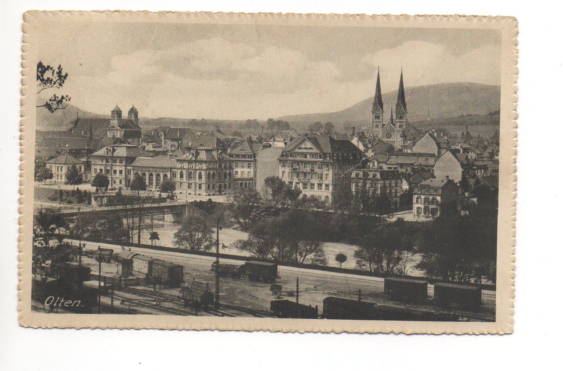 Cartoline postali: OLTEN – Usato da Jona venduto da philajona