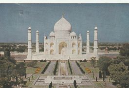 Taj Mahal Vintage Ansichtskarte Indien, nach Winterthur