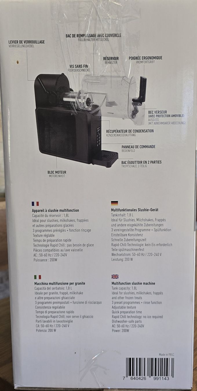 Ohmex Küchengeräte: Ohmex Slush Eisgetränkemaschine 2,6 L – Gebraucht aus Beromünster von PITIRY 2