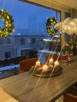 2x STAR Trading LED-Kranz «Calgary» Ø 70 cm – Innen & Aussen