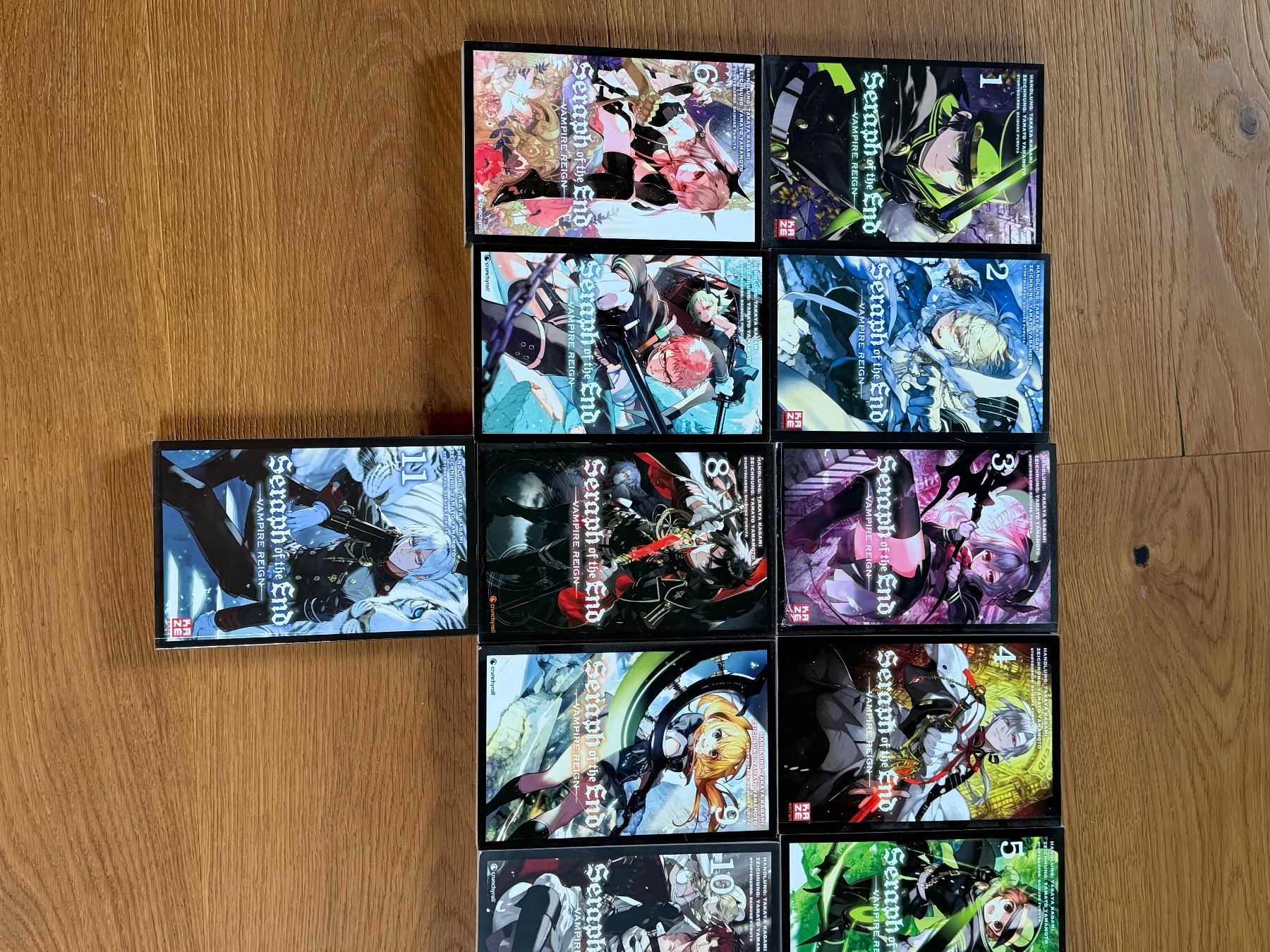 Fumetti: Seraph of the end 1-11 deutsch – Usato da Oberwil BL venduto da bornerre