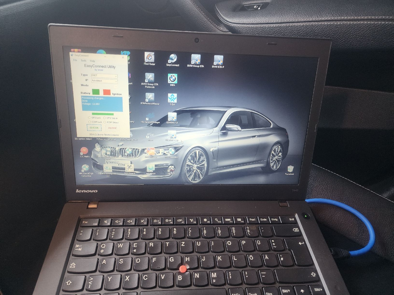 Lenovo Notebook: LenovoThinkpad Diagnosegerät BMW ISTA – Usato da Domat Ems venduto da Ot5110 2