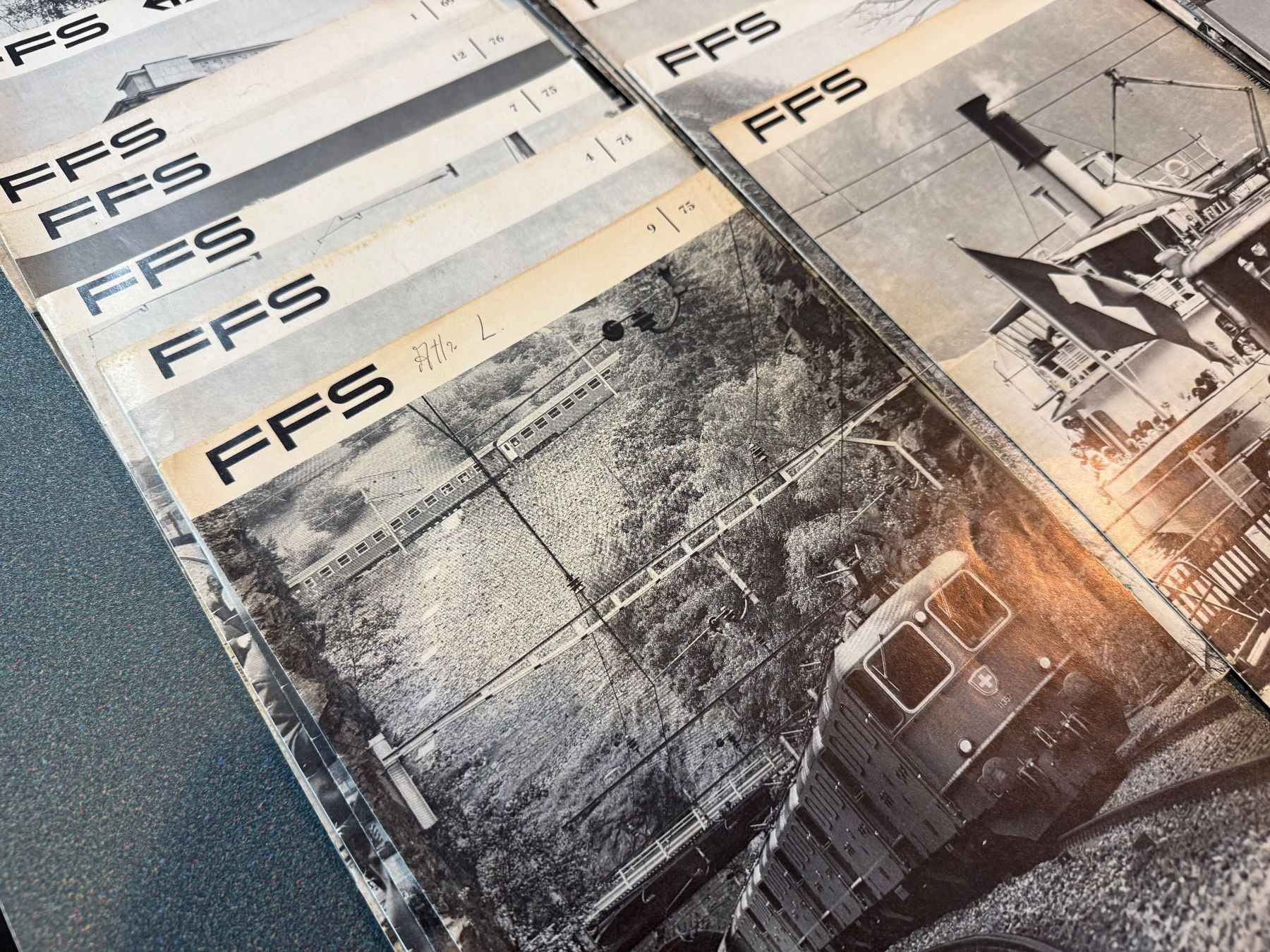 Riviste & Magazine: FFS SBB Sammlung Magazin  anni 70 – Usato da Chiasso venduto da Carrara-Modellismo 1