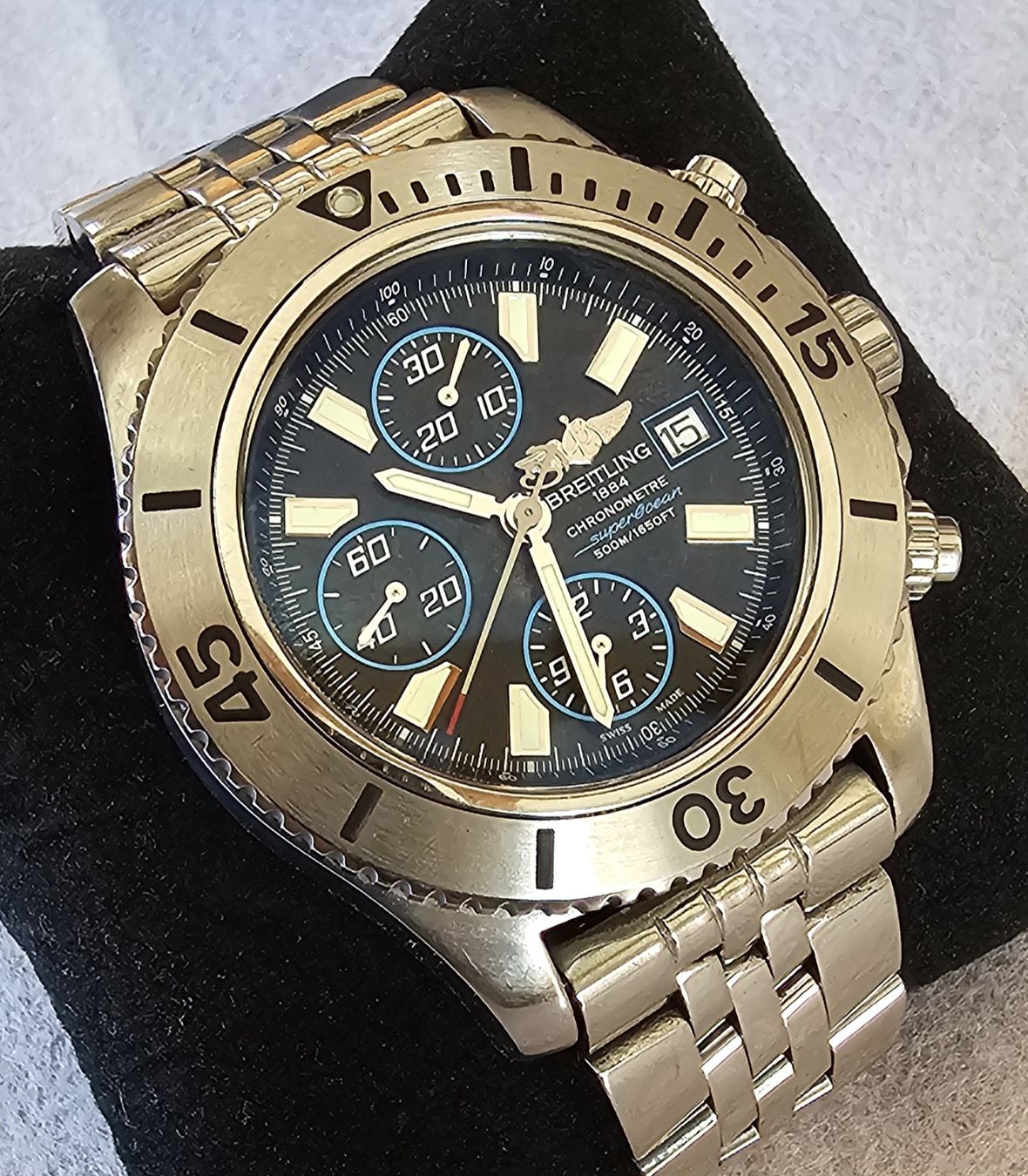 Breitling Uhren: BREITLING Soperocean Steelfish Automatic Chrono 48mm – Gebraucht aus Speicher von Swisswtch 2