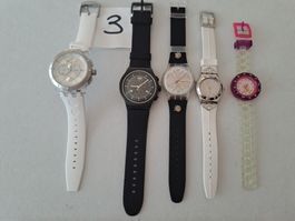 LOT 3 - Swatch Uhren ab 1.- ungetragen.
