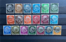 Briefmarken Deutsches Reich: 85 Geburtstag Reichspräsident