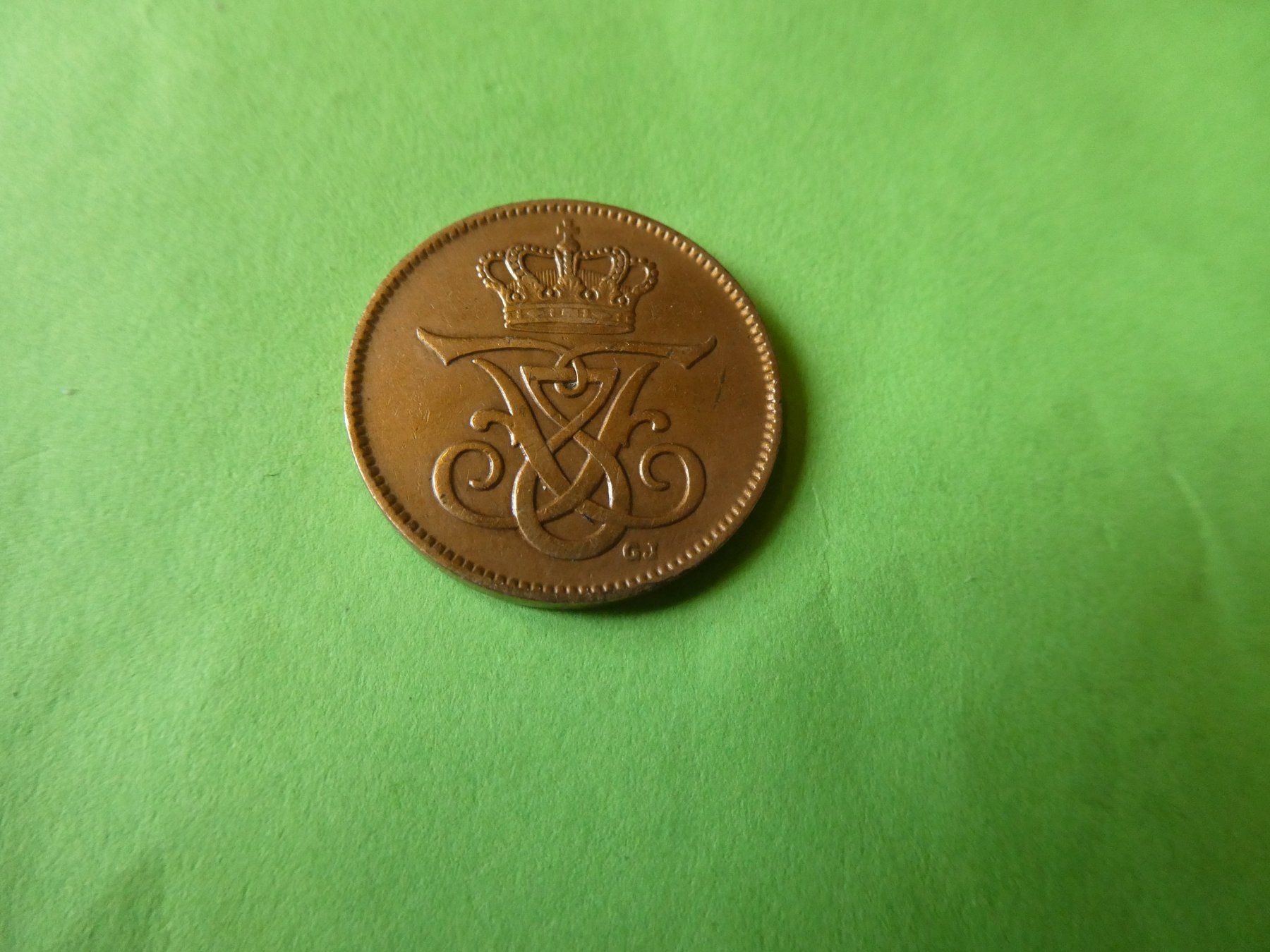 Tutti le monete: Dänemark 1907, 2 Oere – Usato da Hinterforst venduto da Rohusri 1