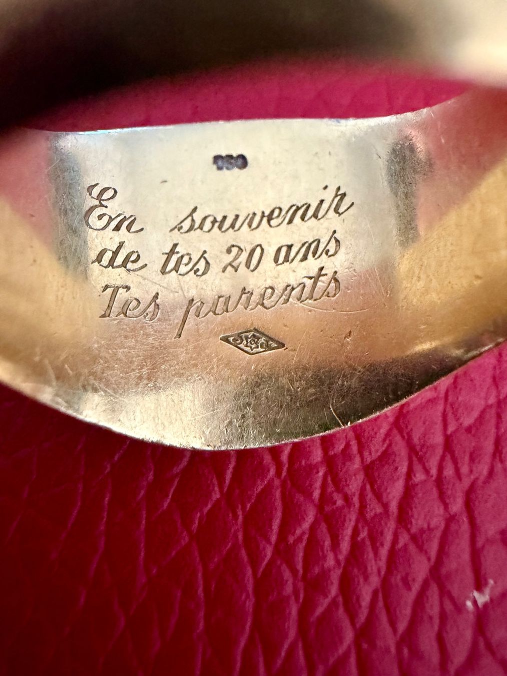 Anelli: Bague or 750 initiale JJM gravée 17,07 gr – Usato da Lausanne venduto da Ranger19 2