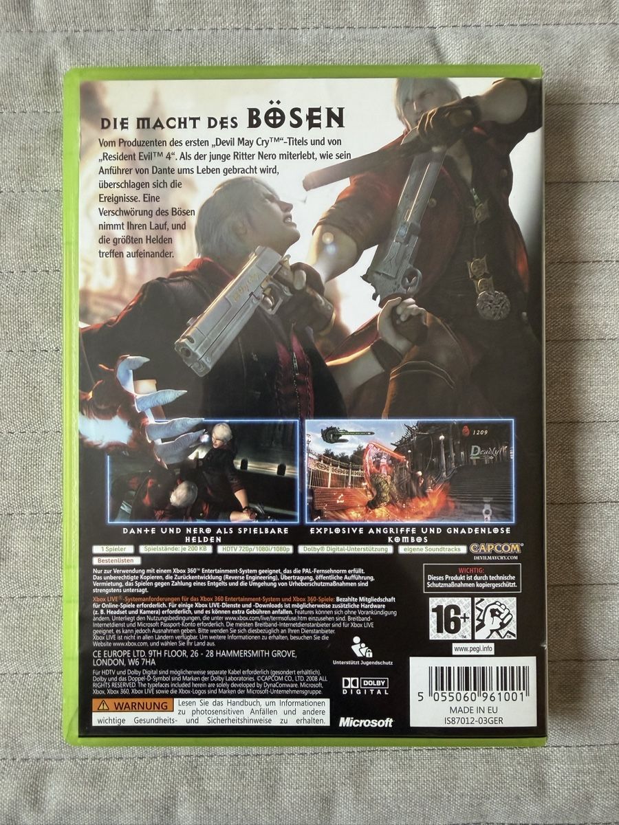 Microsoft Giochi: Devil May Cry 4 für Xbox 360 – Usato da Thunstetten venduto da Virus_33 2
