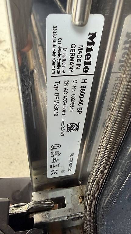 Miele Forni: Miele Backofen mit Miele Dampfgarer – Usato da Künten venduto da buli76 2