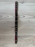 Choker/Halsband mit Ketten und Schottischem Muster