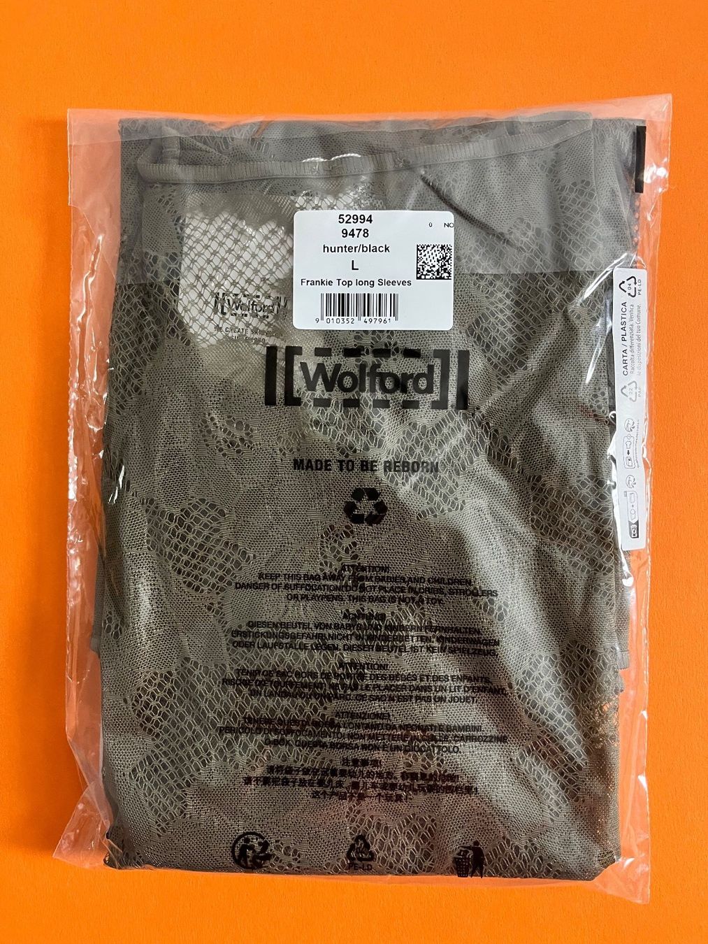Wolford Top: Wolford, Langarm-Spitzenshirt Frankie, Grösse L – Nuovo e nell'imballaggio originale da Rudolfstetten venduto da gst_g7xl 4