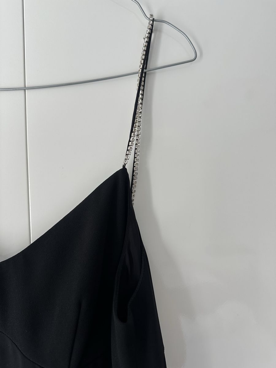Kleider: Schwarzes Kleid mit Juwelenträgern – Neu (gemäss Beschreibung) aus Uster von Monika_OB 2