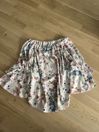 Bluse mit Blumenmuster, ärmellos