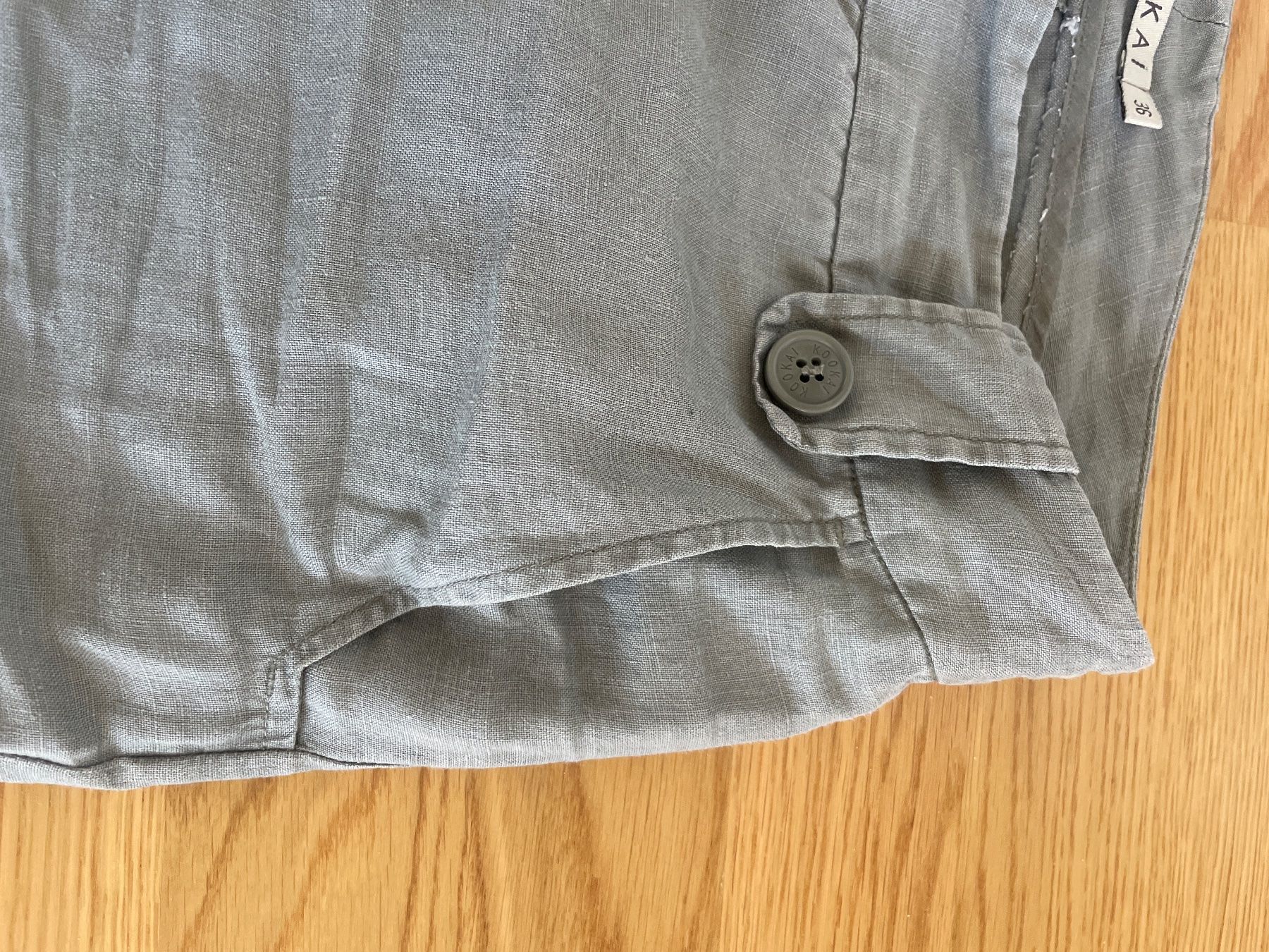 Pantaloni: Leinenhose low-rise Vintage – Usato da Kloten venduto da simones.thriftshop 3