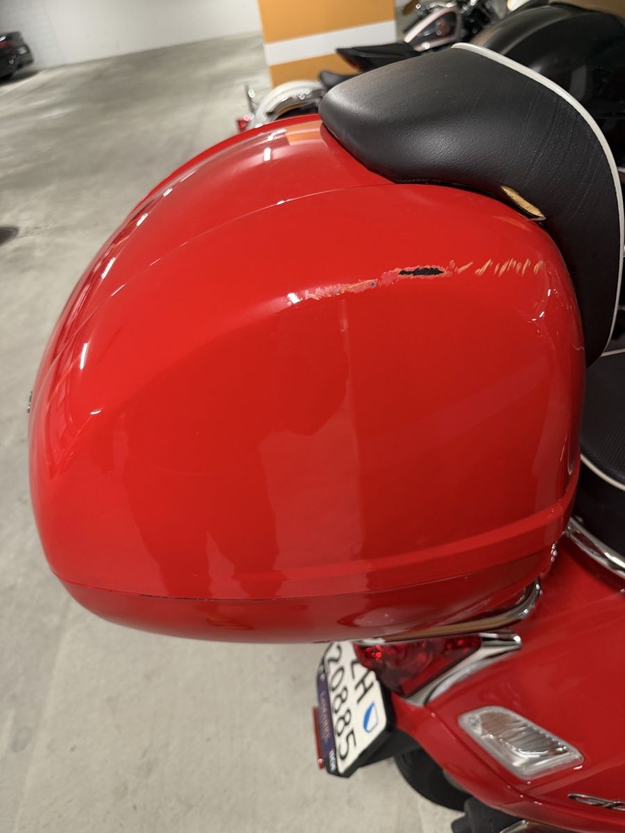 Vespa Topcase: Vespa Box inkl. Leder – Usato da Zürich venduto da dan_bxq2 7
