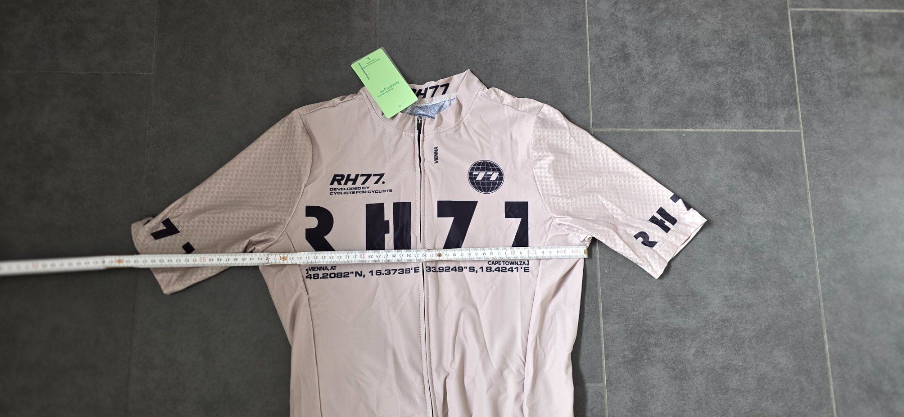 Canottiere & Pantaloni: Velotrikot RH77 hellbraun-beige / Gr. L – Nuovo e nell'imballaggio originale da Wittenbach venduto da Hase113 2