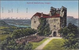 1910, SCHLOSS HABSBURG: saubere, ungebrauchte Ansichtskarte