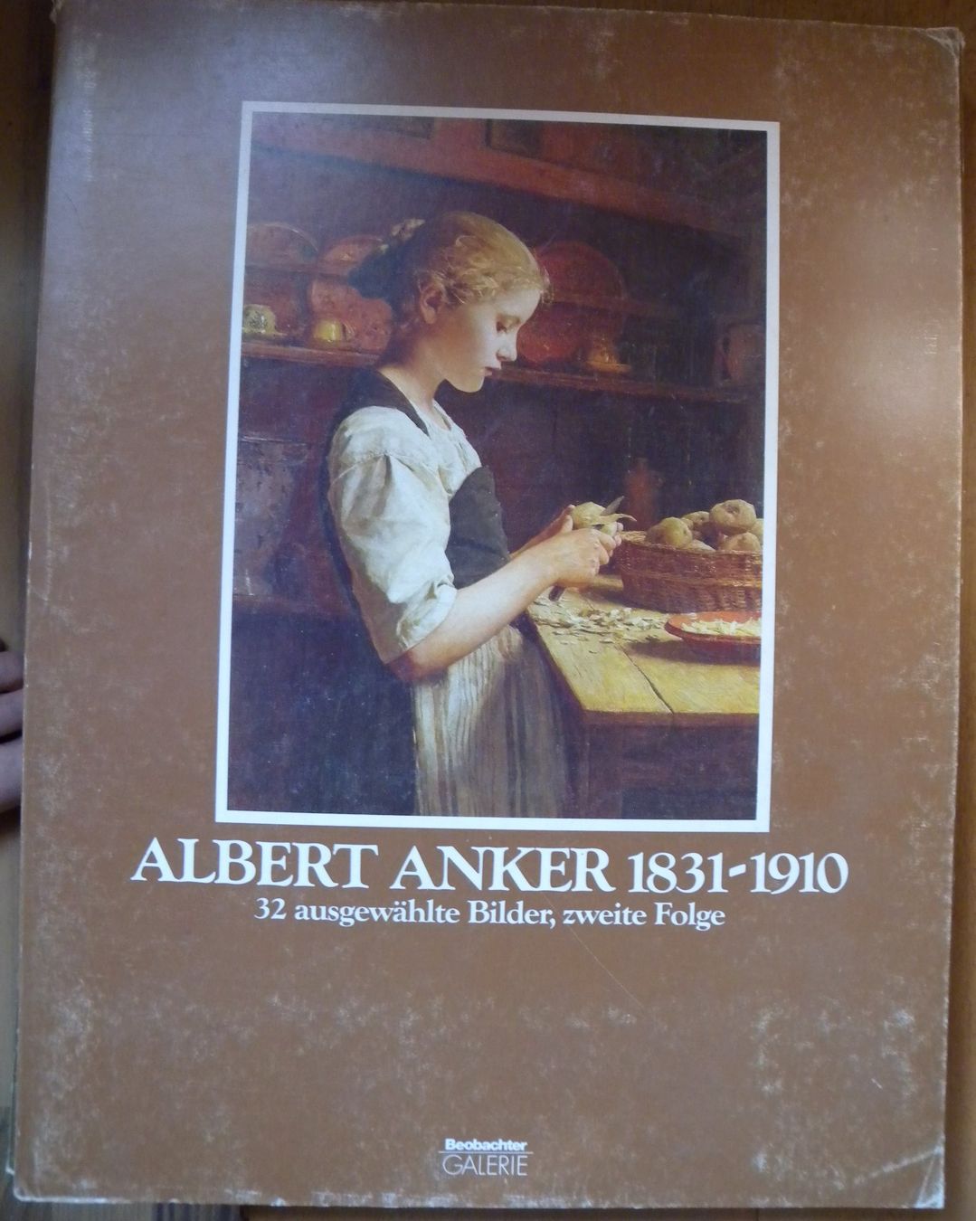 Libri: Albert Anker Bildmappe -  ausgewählte Bilder, – Usato da Hauenstein venduto da Danbach