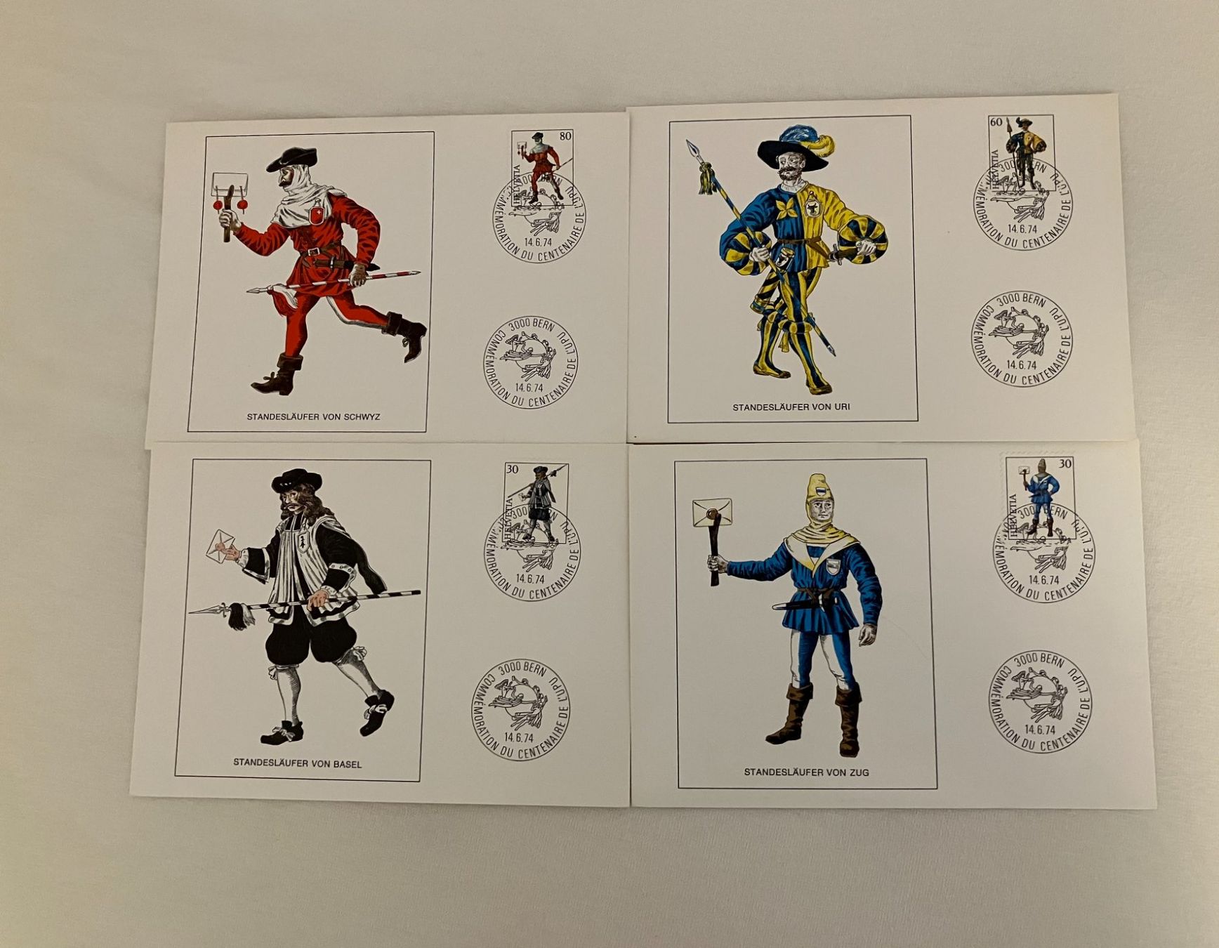 Tutti i francobolli: CH FDC Karten 1974 – Usato da Koblenz venduto da Markenhimmel
