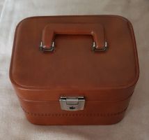 Vintage Beauty Kosmetikkoffer - Braun Cognac