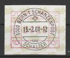 Voll ET - Stempel auf Nr. 9z