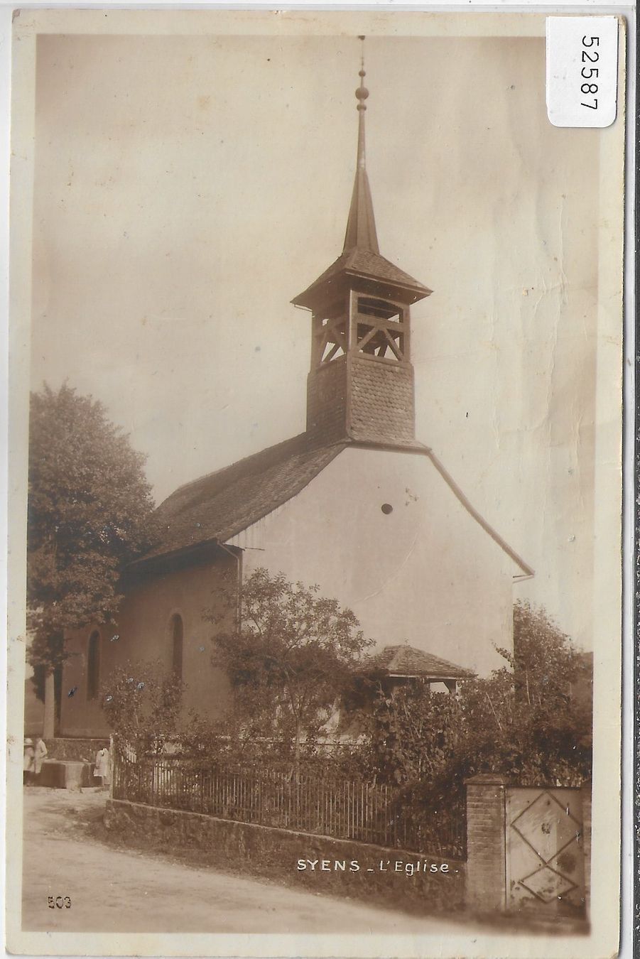 Cartoline postali: Syens  -L'Eglise – Difettoso da Ettingen venduto da Kartenplanet