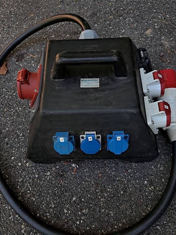 Elettrotecnica: Gifas Baustromverteiler 63A  – Usato da Lengnau AG venduto da Allworker 1