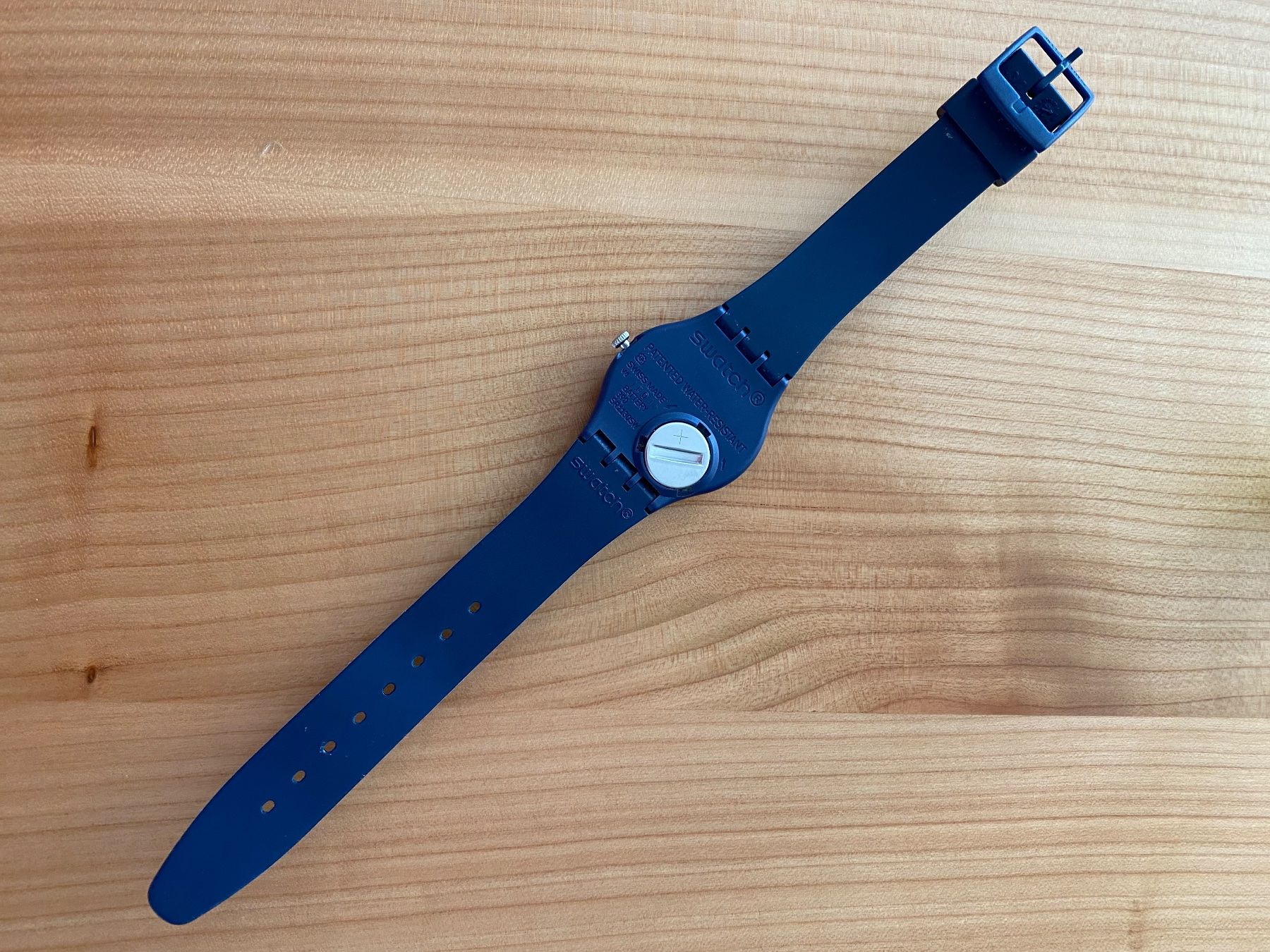 Swatch Orologi: SWATCH Uhr: Modell "Sir Blue" – Usato da Bubikon venduto da Nic050 4
