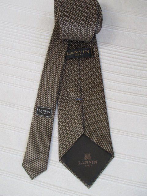 Lanvin Cravatte: Lanvin - Krawatte aus Seide – Usato da Wetzikon ZH venduto da icewear