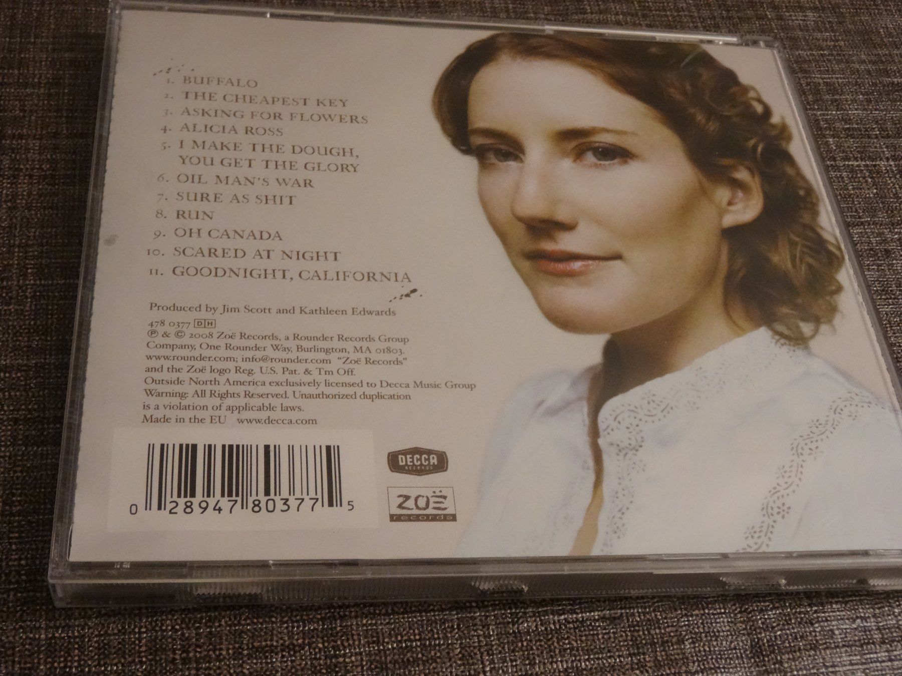 CD: Kathleen Edwards - Asking For Flowers CD – Usato da Olten venduto da Disc-Ausverkauf 1