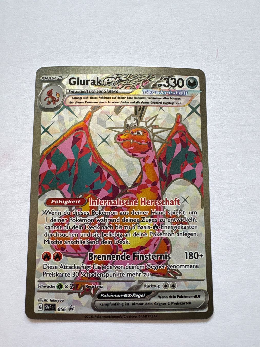 Pokémon Carte collezionabili: Pokemon - Glurak ex DE – Nuovo (secondo la descrizione) da hondrich venduto da Pokemon-Thiemo