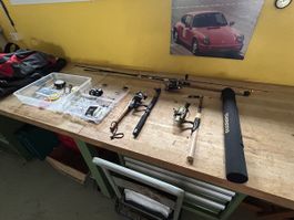 Anglerrouten und zubehör