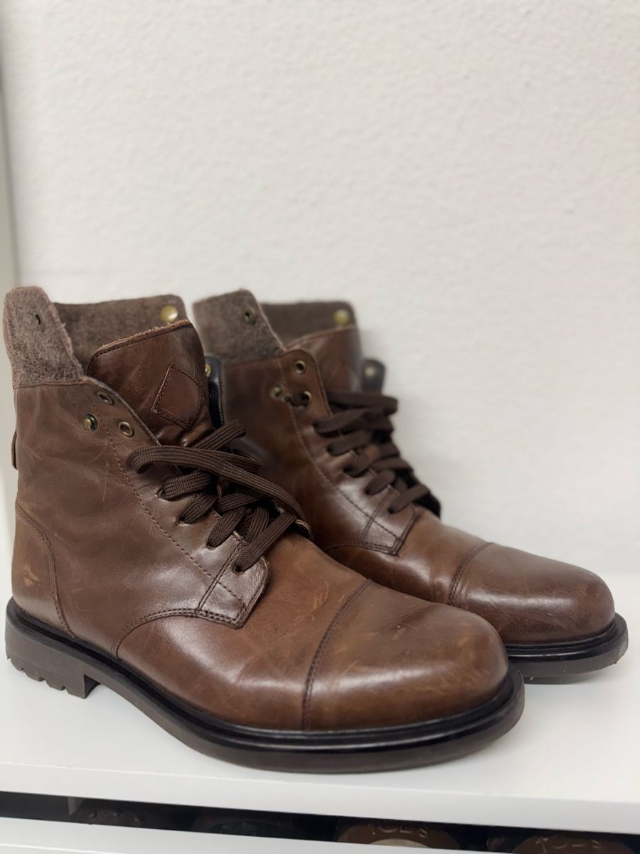 Hufschuhe: Stylish Brown Leather Winter Boots - Size 44Great! – Gebraucht aus Oberglatt ZH von arb_pt85 3