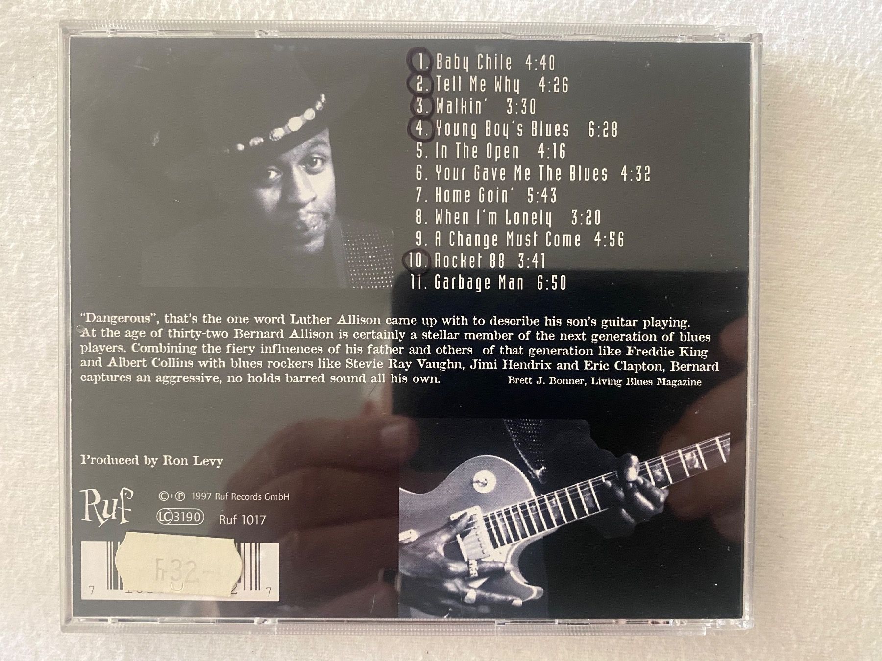 CDs: Bernard Allison - Born with the Blues – Neu (gemäss Beschreibung) aus Duggingen von Kisha010 2