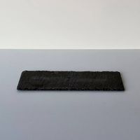 Schiefer-Servierplatte rechteckig  30 × 10 cm