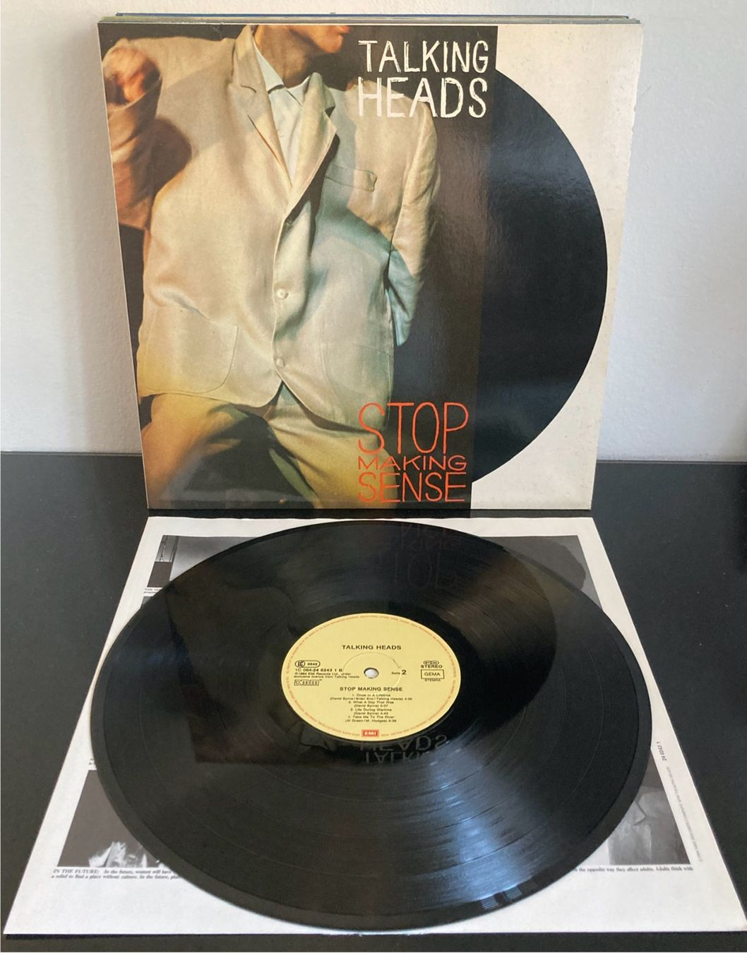 Schallplatten: Talking Heads - Stop Making Sense LP °1984° – Gebraucht aus Wettingen von  5