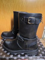 Stivali Dolce & Gabbana biker in pelle, UK 8 EU 42 NUOVI