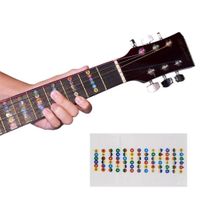 Kartenetikett für 6-saitige Gitarre