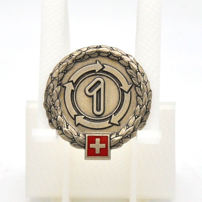 Schweizer Armee Placchette & Badge: Beretemblem Logistikbrigade 1 – Usato da Uerkheim venduto da fabulafero