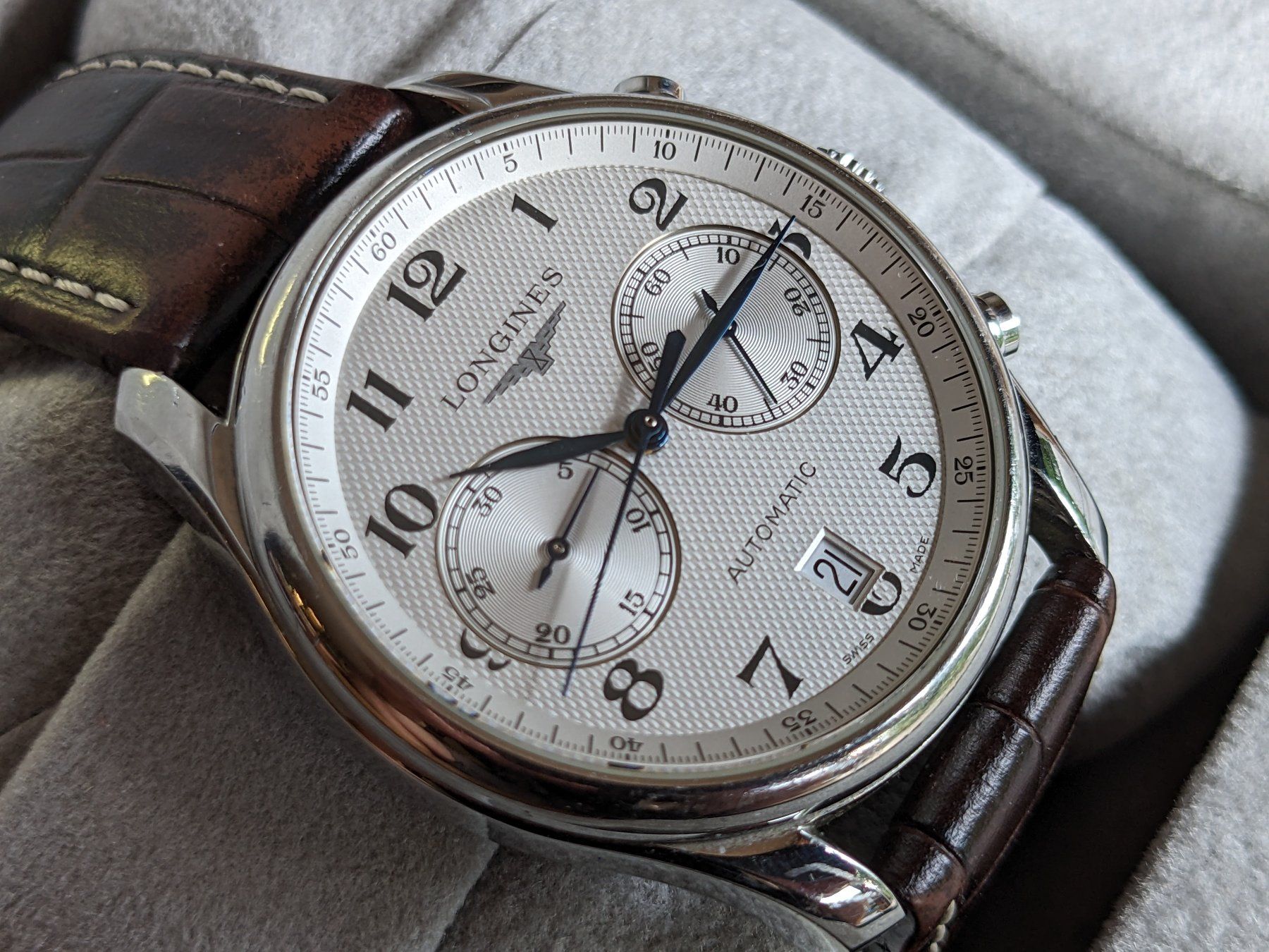 Longines Orologi: Longines Master Collection Chronograph L2.629.4.78.5 – Usato da Stallikon venduto da Wagi2 4