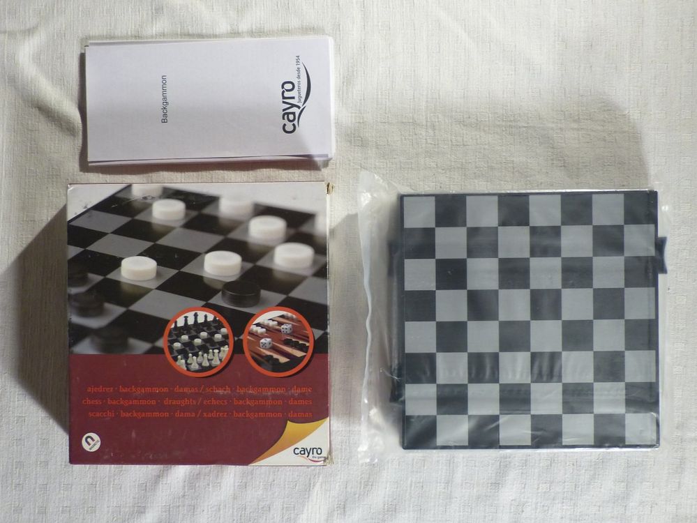 Pacific Shore Games Reiseschach – Aufrollbar, Mit Dame & Backgammon, In Tragetasche