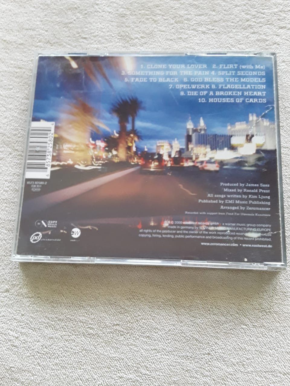 CD: Zeromancer - Clone Your Lover – Usato da Lenzburg venduto da Sepulmander 3