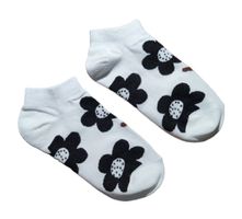 Sneaker-Socken Blumen / Flowers