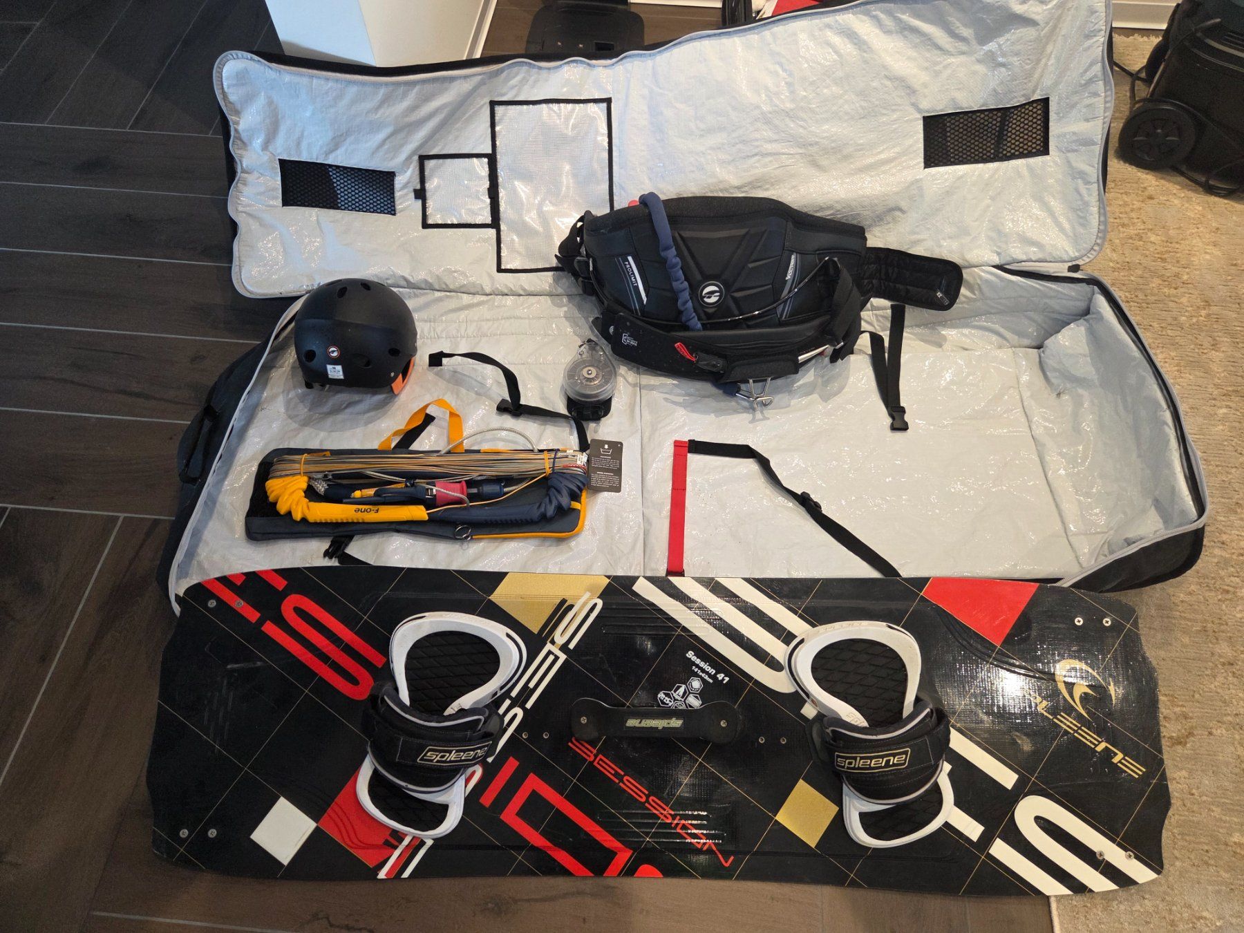 Kite: Kit Kitesurf – Gebraucht aus Lugnorre von Hbsvo